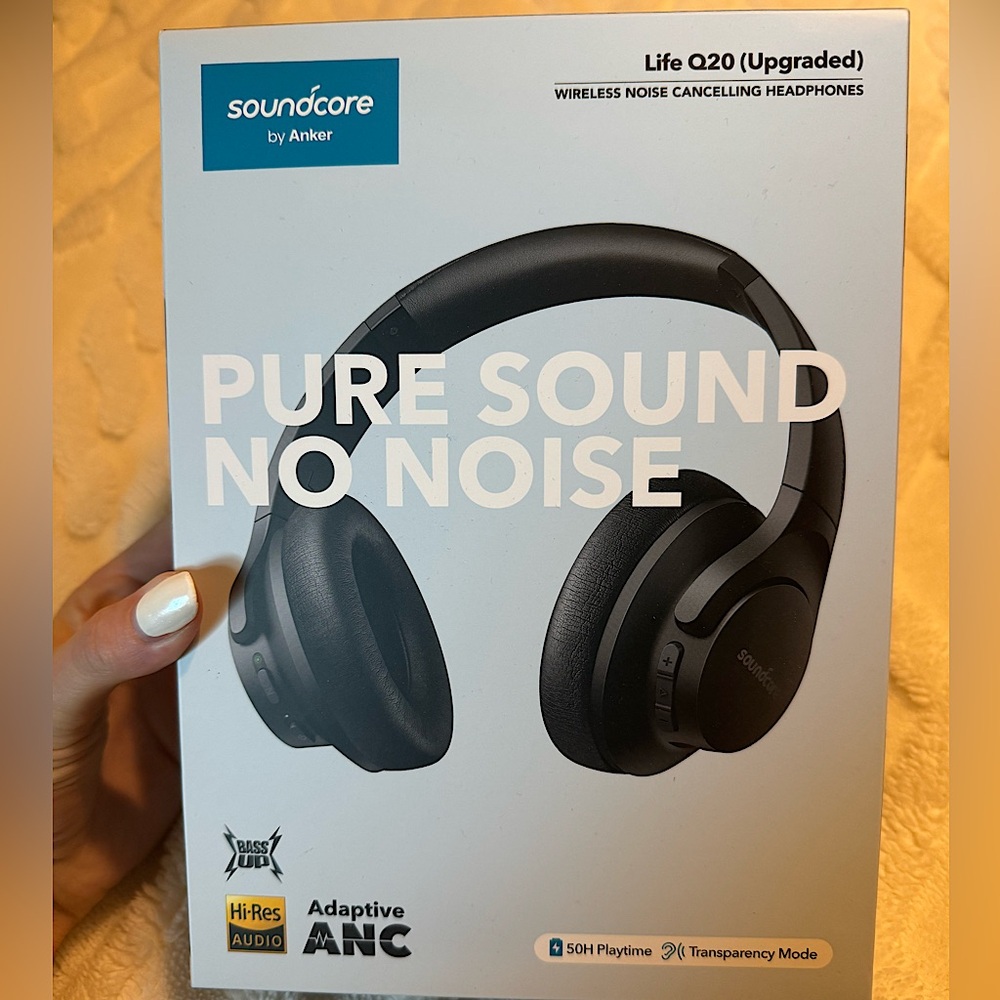 Soundcore Life Q20 Headphones (Noise Cancelling)